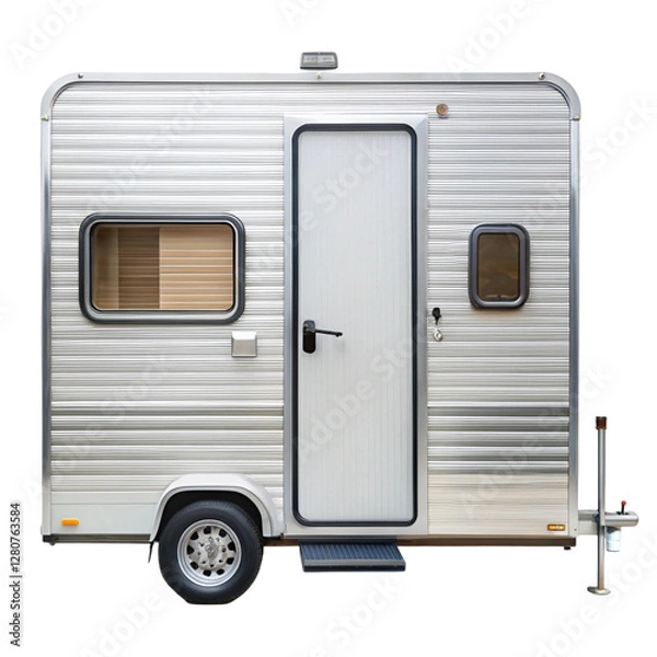 Obraz RV trailer door isolated on transparent background  
