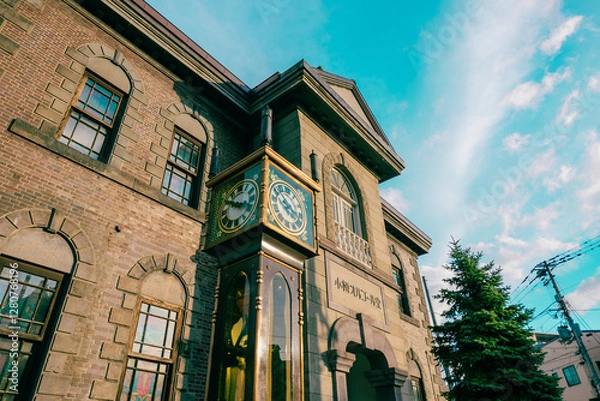 Fototapeta 【北海道】小樽駅周辺の町並み