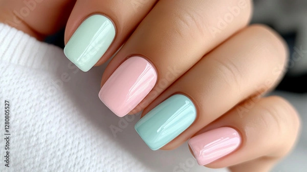 Obraz Spring manicure	