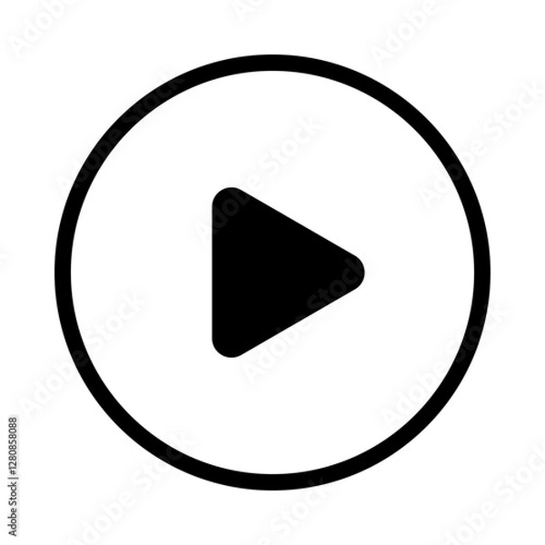 Obraz play button icon