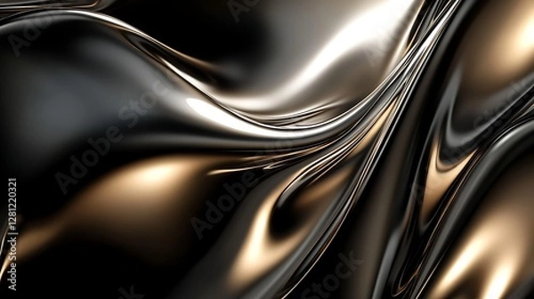 Obraz Transparent Abstract Glass Texture with Light Reflection Background
