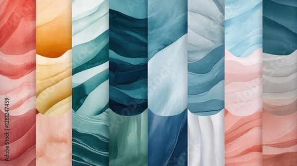 Obraz Abstract watercolor texture background.