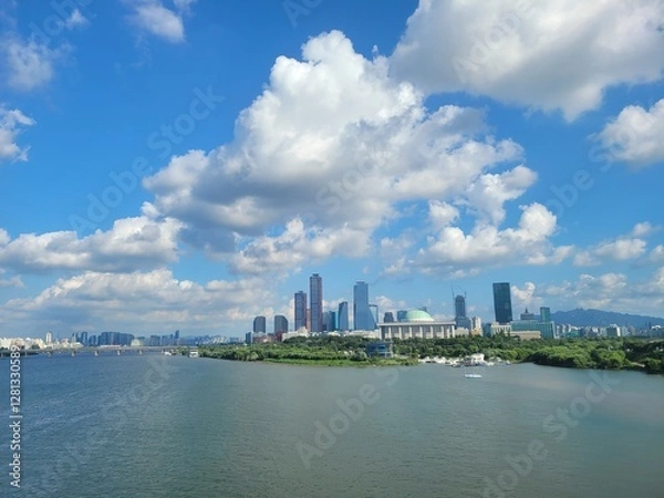 Obraz 지하철 하늘의 모습