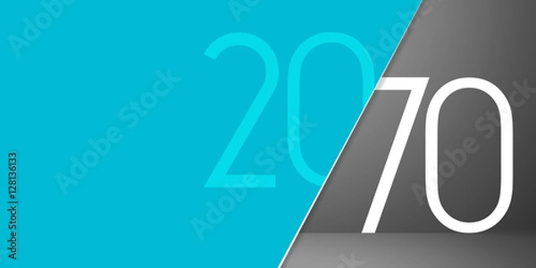 Fototapeta year 2070