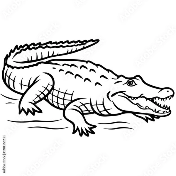 Obraz Crocodile 