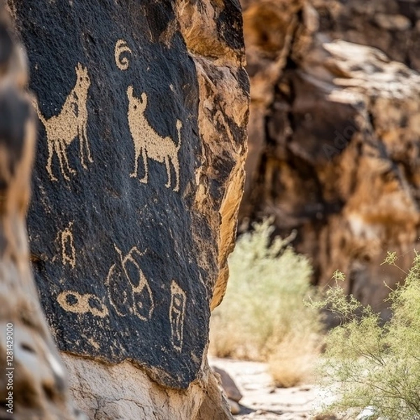 Fototapeta An old, weathered stone wall with a rough texture, showcasing its historic charm and timeless strength.