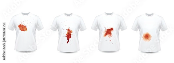 Obraz mud tee t shirt vector template