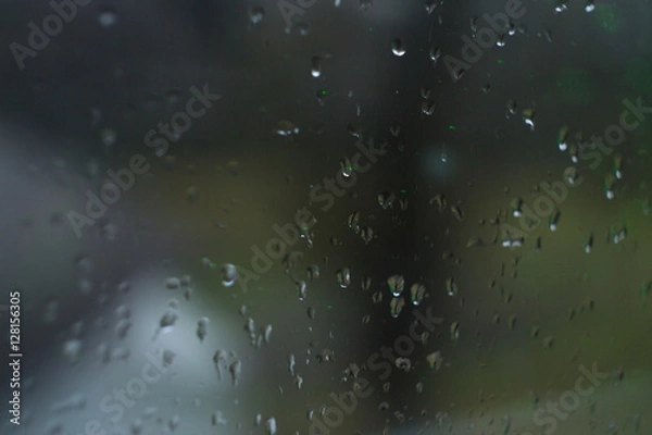 Fototapeta steamy window