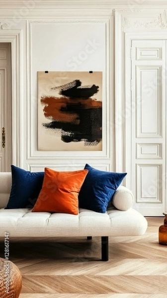 Fototapeta Abstract Art Painting Interior Decoration