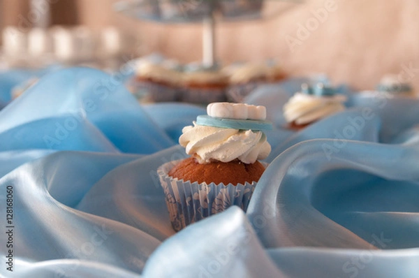 Obraz christening cupcake