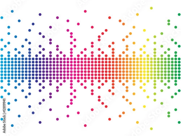 Fototapeta pixels vector illustration