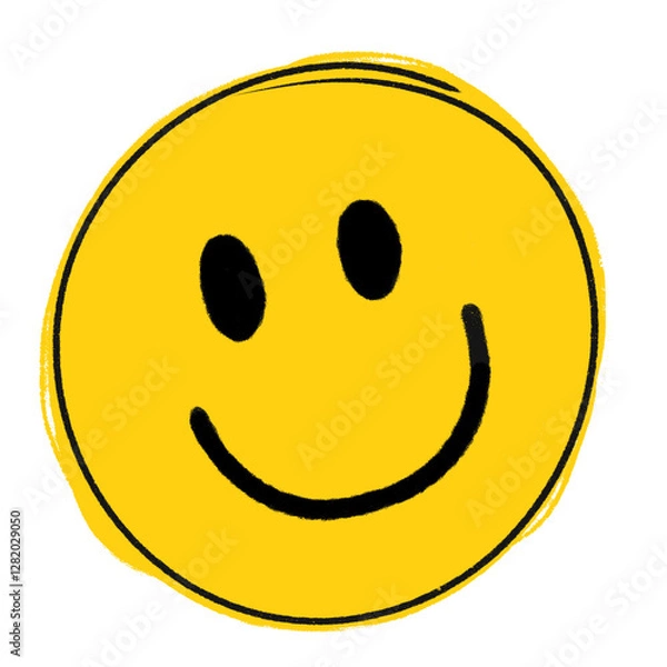 Obraz happy smiley face emoji emoticon 