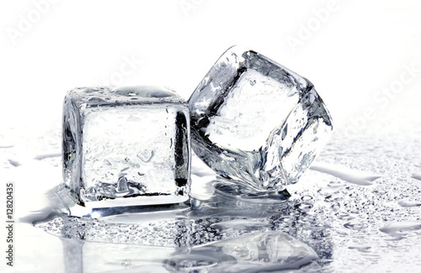 Obraz Melting ice cubes