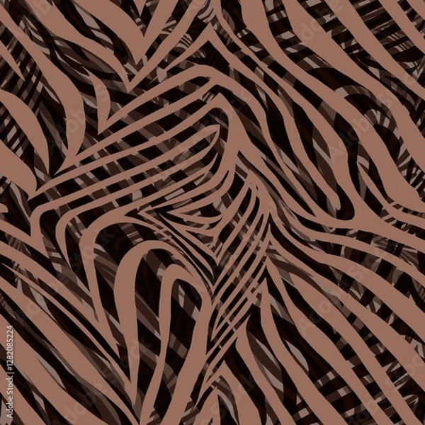 Fototapeta zebra skin texture seamless 