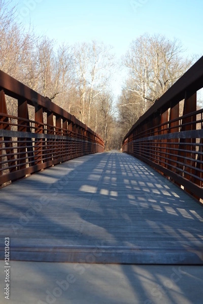 Fototapeta cold, brisk shadows