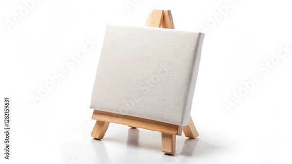 Fototapeta Blank Canvas on Easel