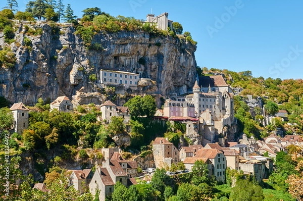 Fototapeta The ancient Citte of Rocamadour