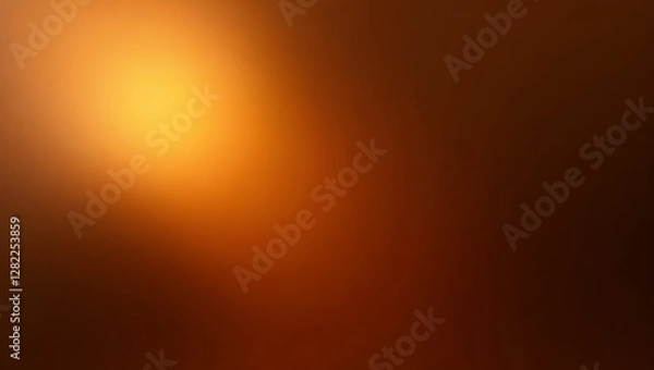 Obraz Luxurious Copper to Dark Bronze Metallic Gradient with Soft Glow – High-End Professional Background