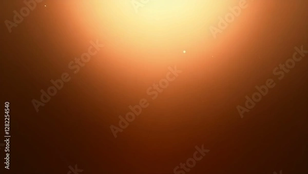 Obraz Luxurious Copper to Dark Bronze Metallic Gradient with Soft Glow – High-End Professional Background