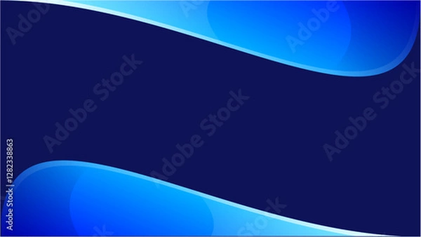 Obraz BLUE GRADIENT BACKGROUND FRAME