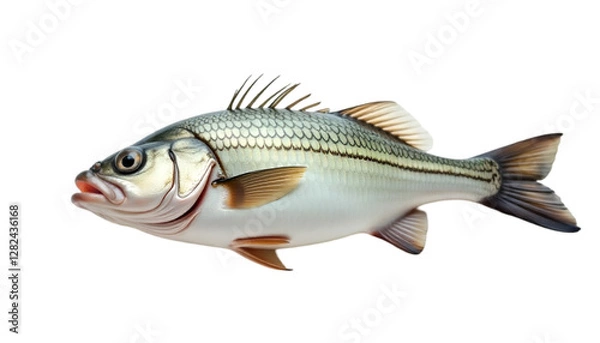 Obraz fish on a white background