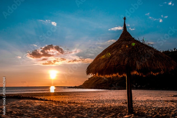 Obraz sunset at the beach