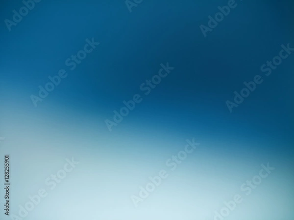 Obraz From blue to white gradient background