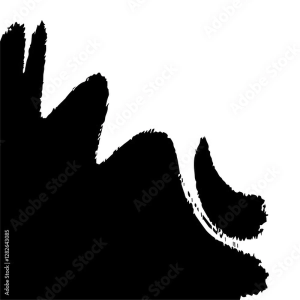 Fototapeta High-Quality Abstract Brush Strokes Pack