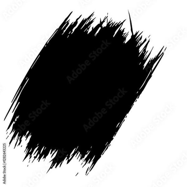 Obraz High-Quality Abstract Brush Strokes Pack