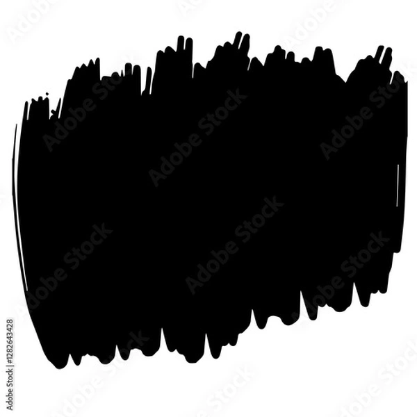 Obraz High-Quality Abstract Brush Strokes Pack