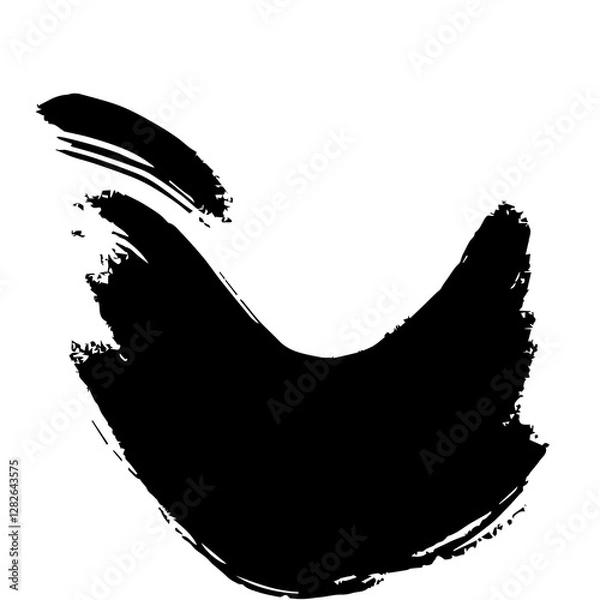 Obraz High-Quality Abstract Brush Strokes Pack