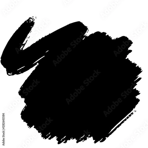 Obraz High-Quality Abstract Brush Strokes Pack