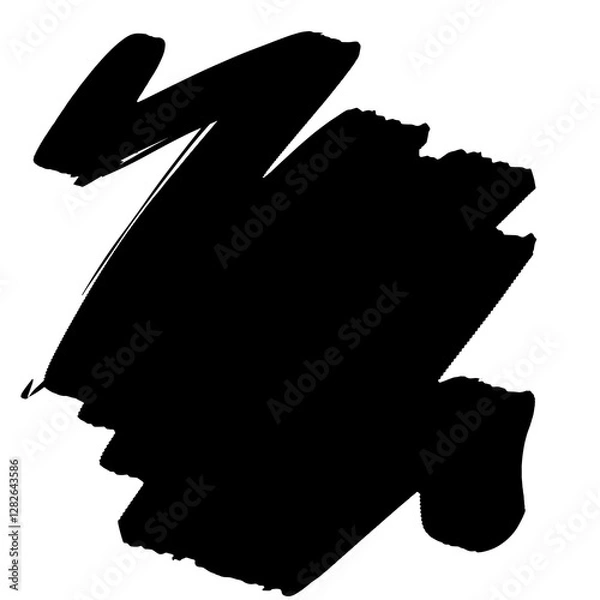 Obraz High-Quality Abstract Brush Strokes Pack