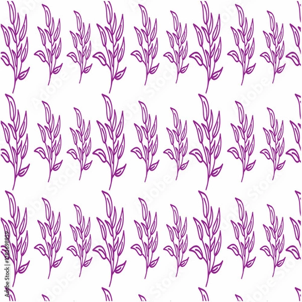 Obraz seamless pattern with pink flowers