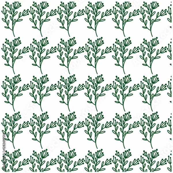 Obraz seamless floral background