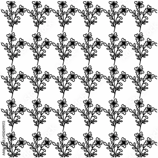 Obraz seamless floral pattern