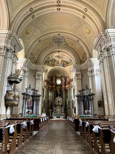 Obraz Inside a Romanian Orthodox Church