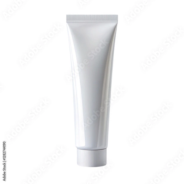 Fototapeta Toothpaste Tube on White Background