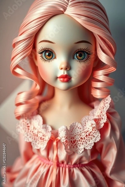 Fototapeta Elegant Lifelike Doll