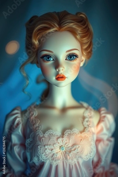 Fototapeta Elegant Lifelike Doll