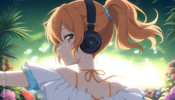 Obraz ヘッドフォン