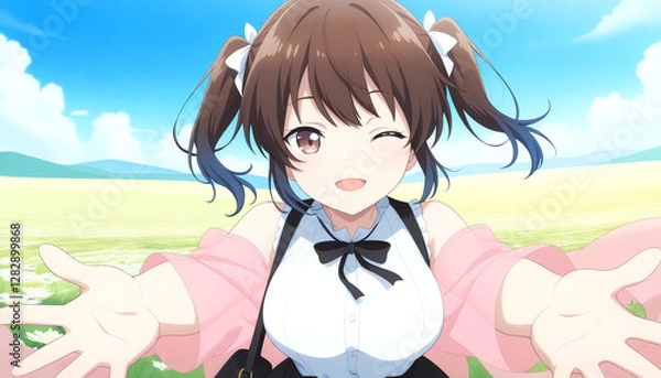 Obraz 両手を広げる