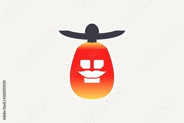 Obraz Roasted Potato Propeller