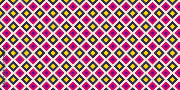 Obraz Bold Diamond Symmetry with Vivid Contrast