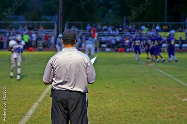 Obraz trener piłkarski
