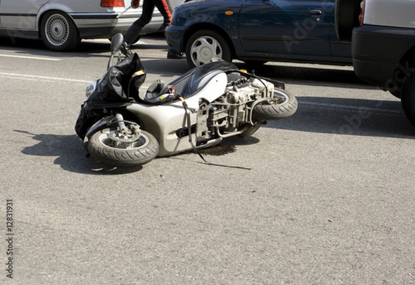Obraz Wypadek samochodowy