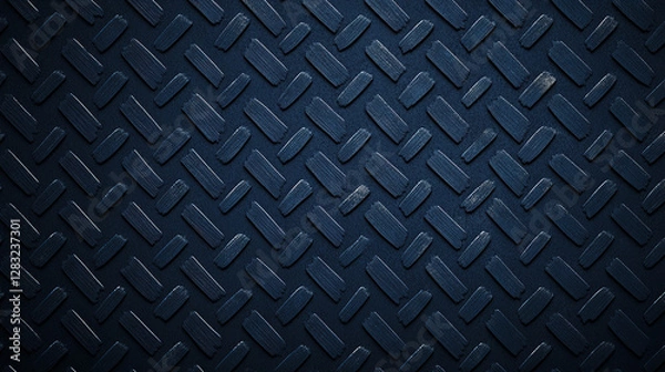 Fototapeta Blue Metal Abstract
