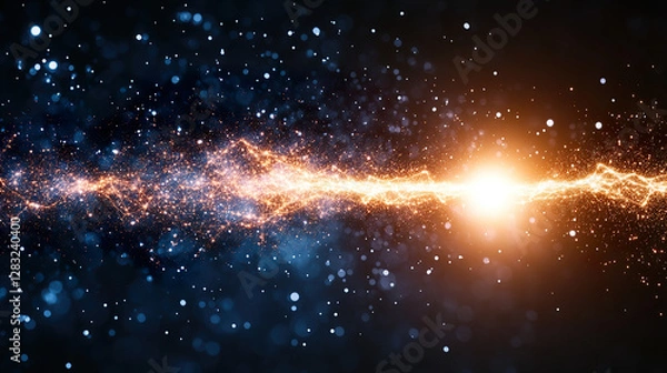 Fototapeta Quantum Computers Connected
