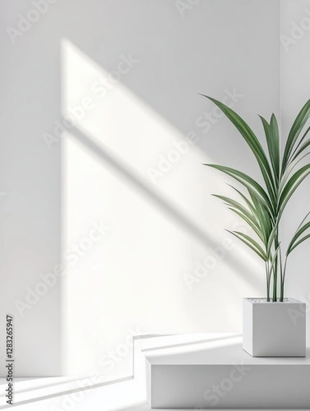 Fototapeta minimalistic studio background