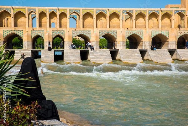 Obraz Pont Khaju à Ispahan (Iran)